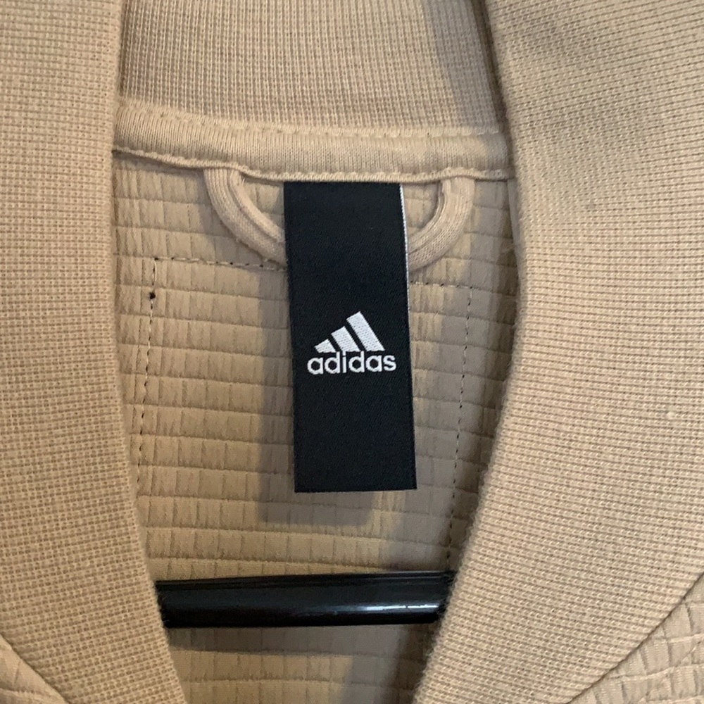 adidas Tan Bomber Jacket - Picture 2 of 5